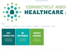 Tablet Screenshot of cthealthcareathome.org